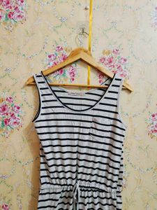 34/36 size Striped Midi Dress