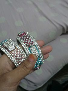 Sparkling Statement Bangles