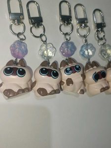 Cute Cat Keychain