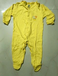 Price Drop: Yellow Footed Romper For 12-18 Months