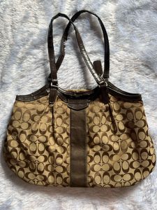 Coach Monogram Tote Bag