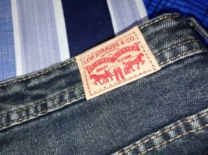 Levi's Preloved  Wide-Leg Denim Jeans