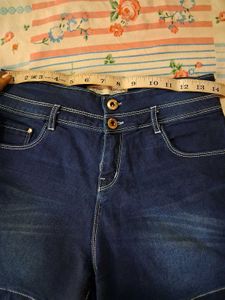 Dark Wash Denim Shorts
