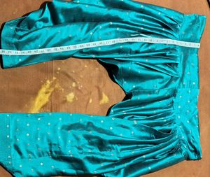 Beautiful Teal Sequined Salwar Pants