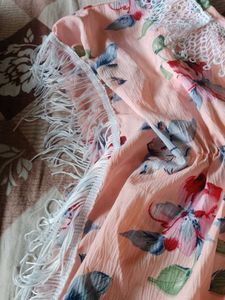 Boho Floral Kaftan Dress