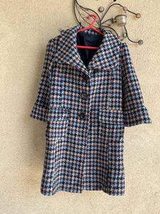 Vintage Houndstooth Coat