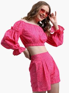 Top Skirt Set Co ord