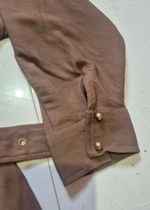 Stylish Brown Utility top