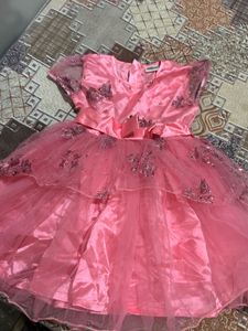 Sparkling Pink Party Gown