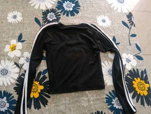 Black Los Angeles Graphic Long Sleeve Top