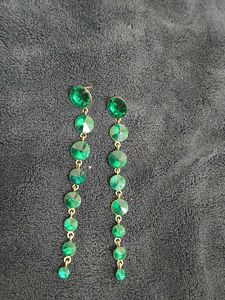 Emerald Green Earrings