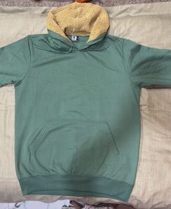 Green Fleece Hoodie