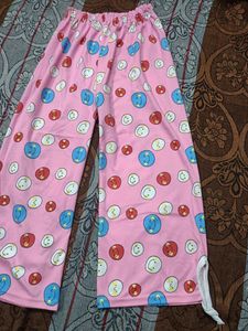 Cute Smiley Face Palazzo Pants