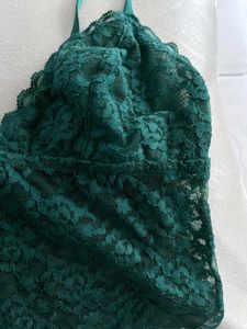 Emerald Lace Bralette