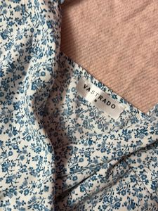 Floral Print Wrap Dress