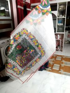 Handmade Designed Cotton Saree