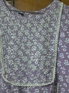 pure Cotton  kurti  with legging
