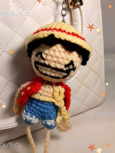 Stretchy Luffy Keychain