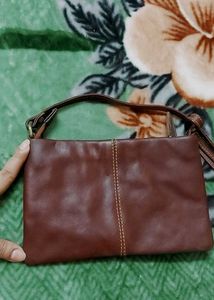 Rowallan Leather Crossbody Bag
