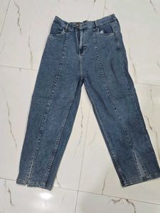 Modern Cut Blue Denim Jeans | Chic & Comfortable