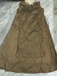 Elegant Brown Ethnic Gown