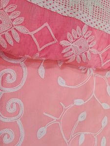 Pink Embroidered Lehenga Choli Set