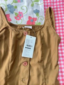 Vintage Style Sleeveless Top