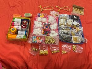 🆕 Silk Thread Jewellery Making Accessories 🧶