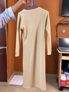 Navy Blue Ribbed Maxi Dress combo of 4