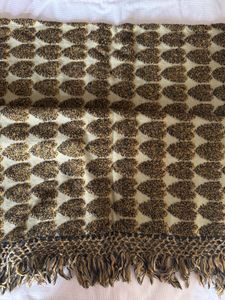 Heart Embroidered Shawl
