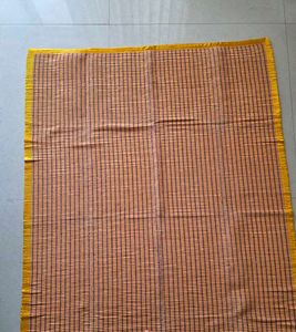 Antique Reversible Mat with Yellow Border