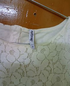 Off-white Mini Dress
