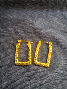 Anti Tarnish Hoop Earrings