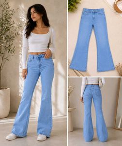 BERSHKA BOOTCUT JEANS