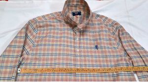 Men's Classic Plaid Button-Down Shirt