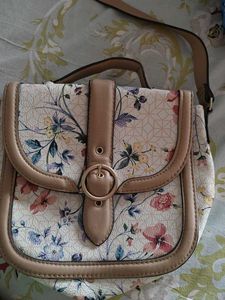 Floral Print Crossbody Bag