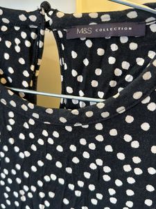 m&amp;s Polka Dot Dress