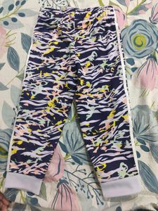 Adidas Infant Floral Zebra Print Tracksuit Set