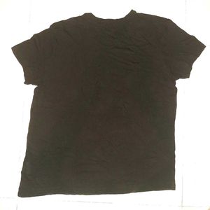 Zara Man Black &amp; Gold Graphic T-Shirt