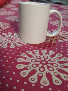 Plain White Ceramic Mug