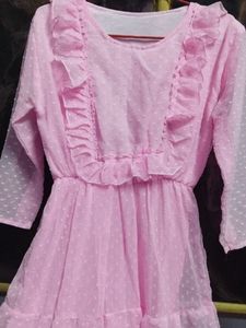 Girls Georgette Frock