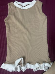 Like new Ruffled Tank Top &amp; Flare Pants Set