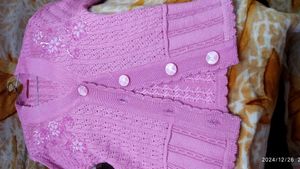 Pink Embroidery Cardigan 😍