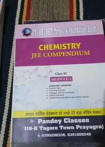Chemistry JEE Compendium Class XI