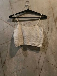 Stylish Knit Crop Top (SIZE-M)