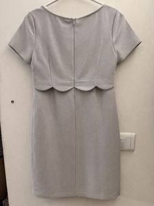 Chic Scalloped Sheath Dress