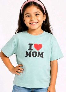 🇦🇺 Girl  & Boy T-shirt I Love Mom unique style