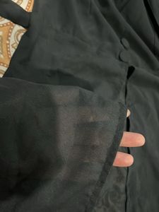 BLACK CUT OUT WESTERN KURTA🖤