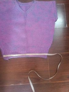Cozy Purple Knit Sweater