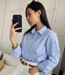 Light Blue Fitted Formal Shirt | Korean Aesthetic